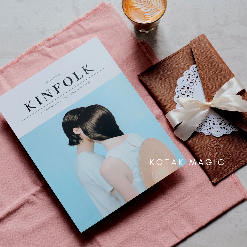 

Props Foto cover majalah kinfolk 1 sisi BONUS papan clipboard dekorasi aesthetic