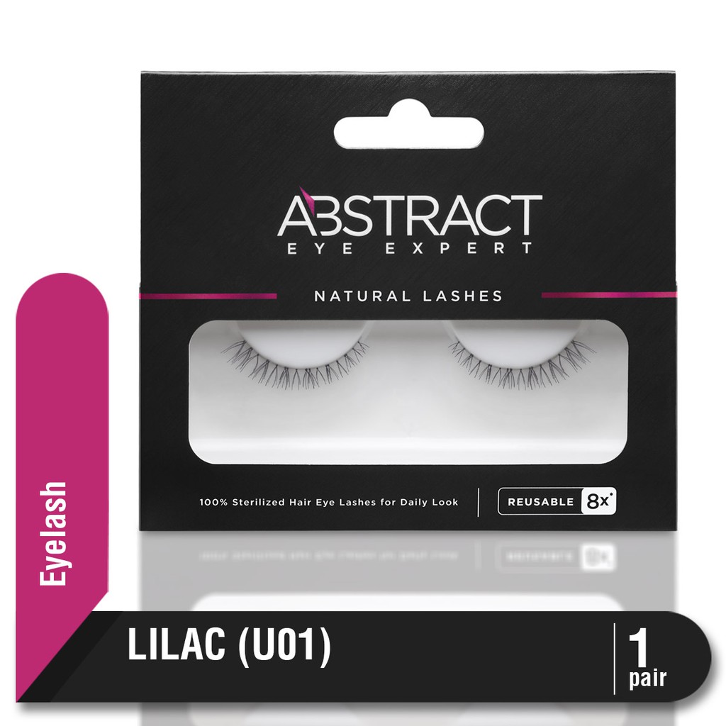 Abstract Eyelash Natural U01 Lilac