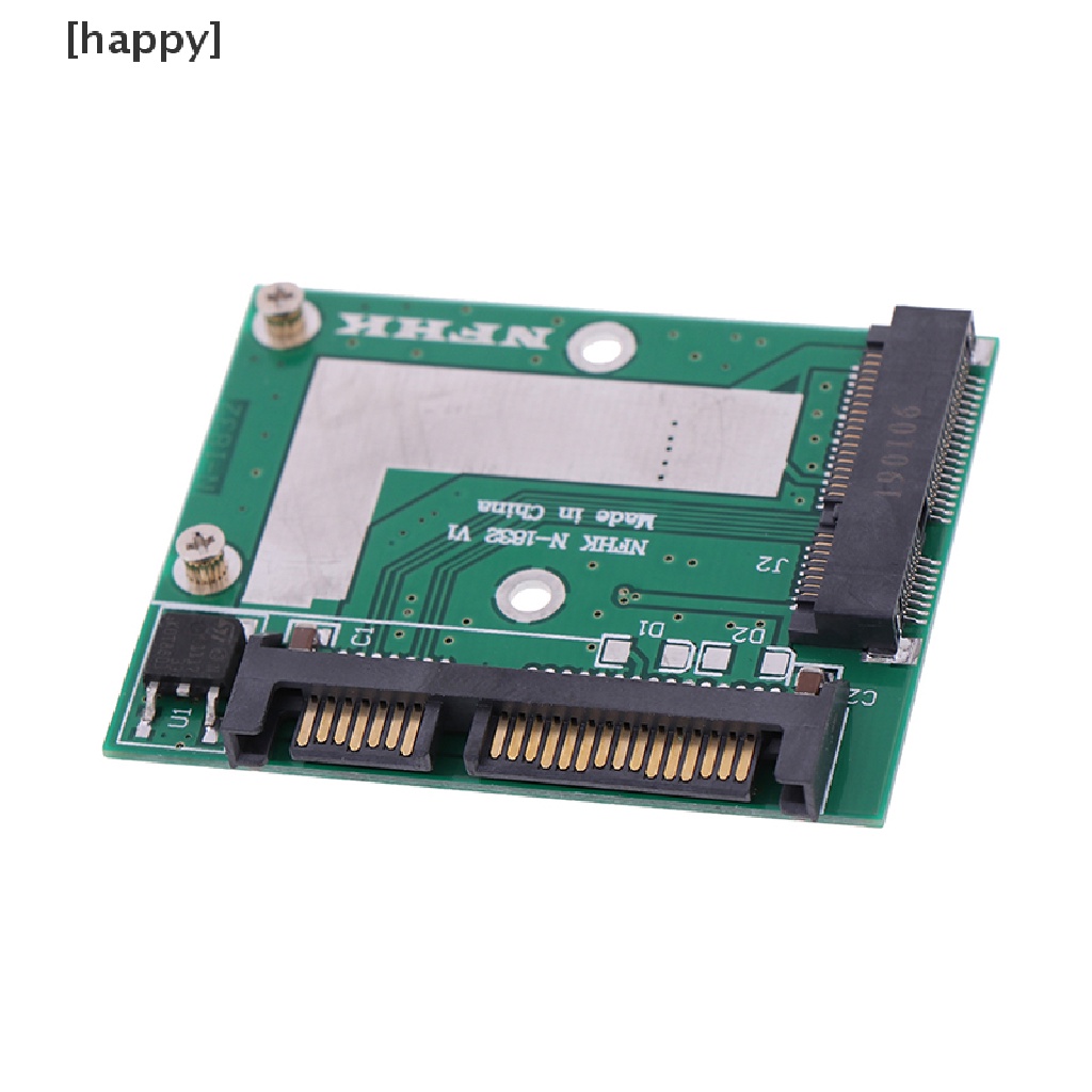 Ha Modul Adapter Konverter Msata Ssd Ke 2.5 &quot;Sata 6.0gps Mini Pcie Ssd