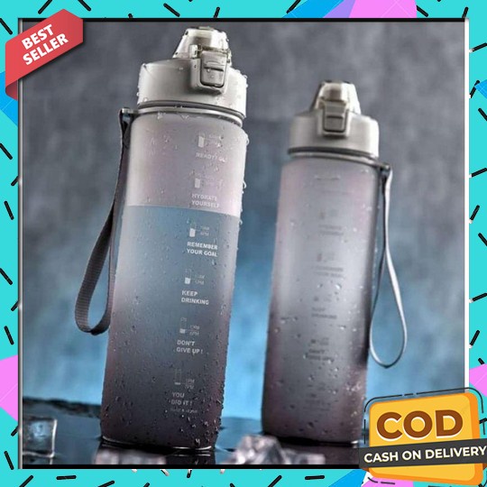 Botol Minum Sedotan Viral Kerja Laki Laki 1 2 Liter Bpa Free Water Bottle Aesthetic Tumblr Kaca Anak