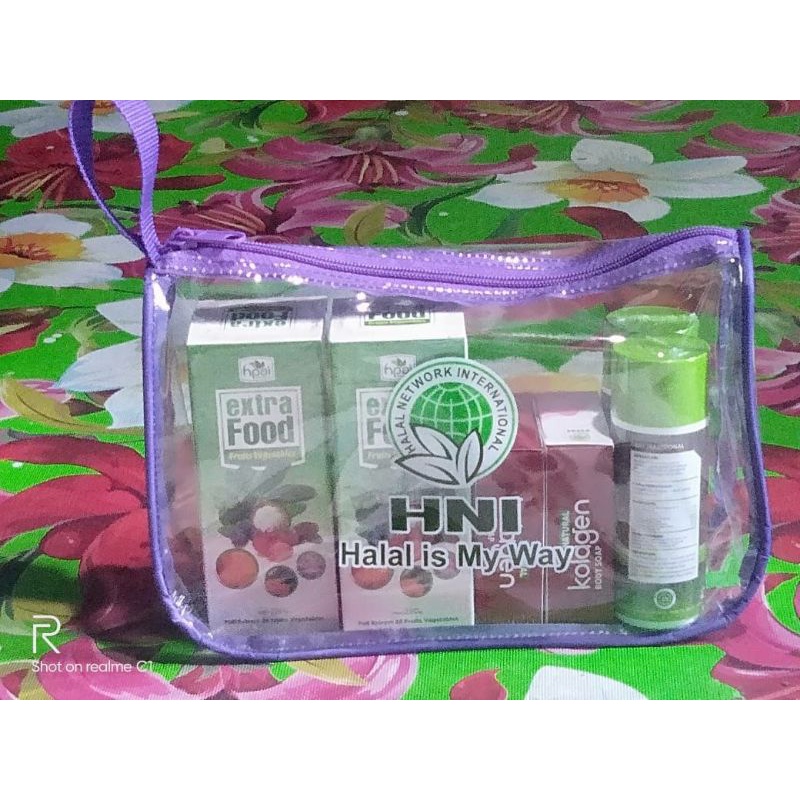 Tas Transparan HNI Pouch Besar