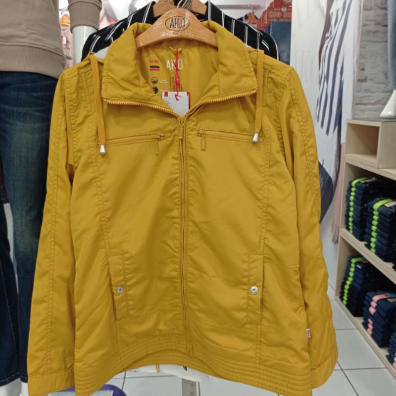 jaket parasut wanita brand AKO JEANS 11-0391 ORIGINAL.