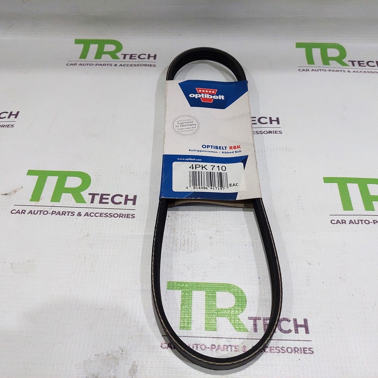 fanbelt optibelt grand max 1.5 , luxio (ac) 4pk710 4pk 710 /  RIBBED BELT