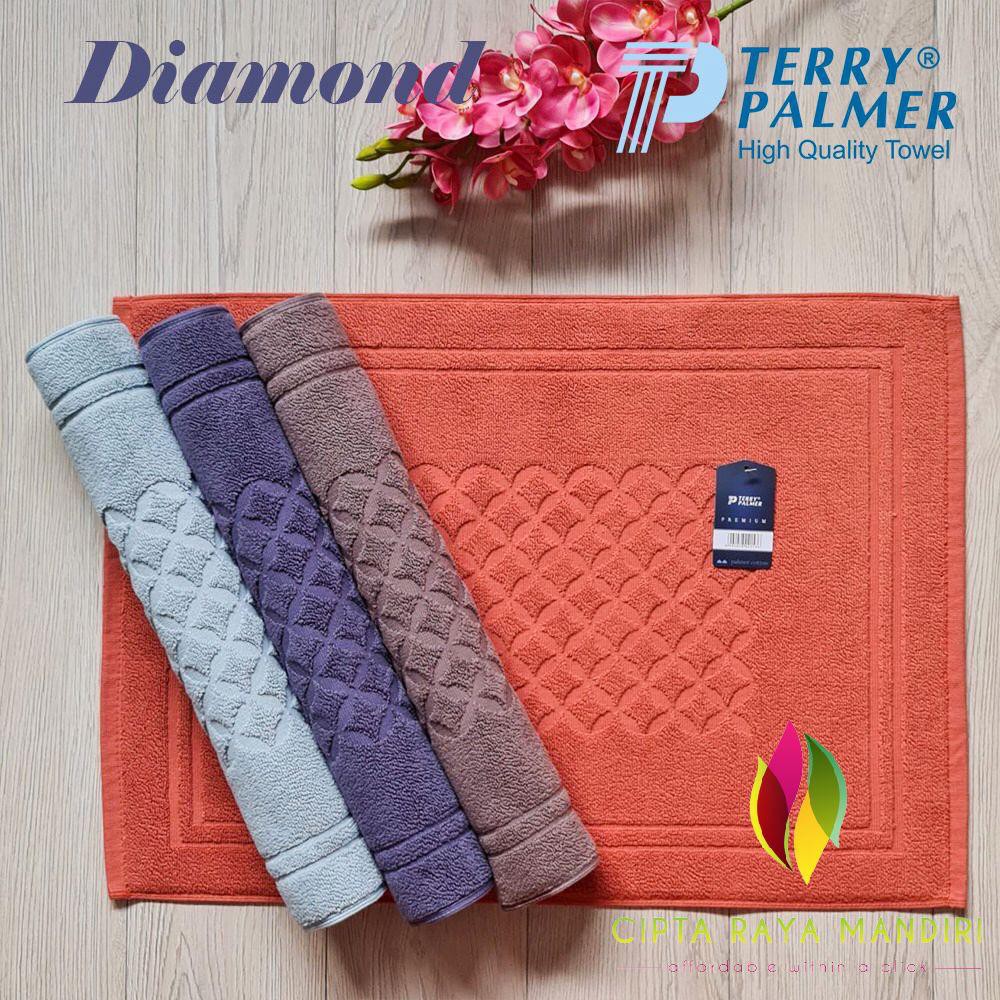 Keset Kaki Handuk Terry Palmer Premium 45x65 DIAMOND Tebal Serap