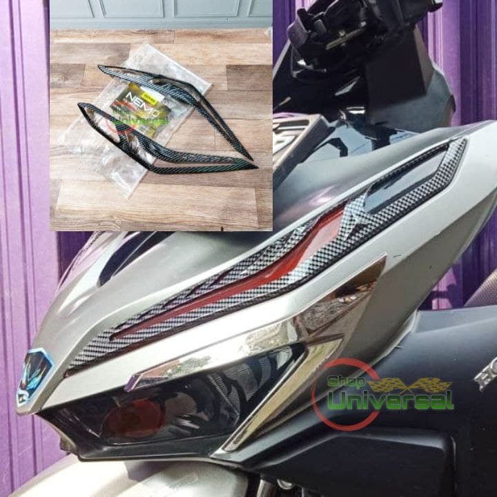 COVER SEN CARBON VARIO NEW 125&150 2018-2021 CARBON NEMO