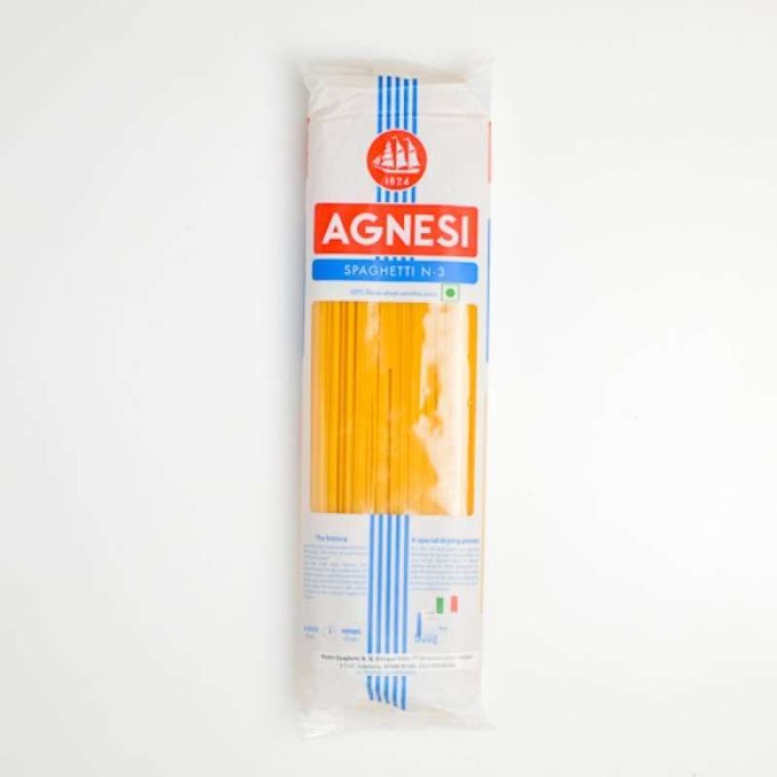 

Agnesi spaghetti 500gr pak