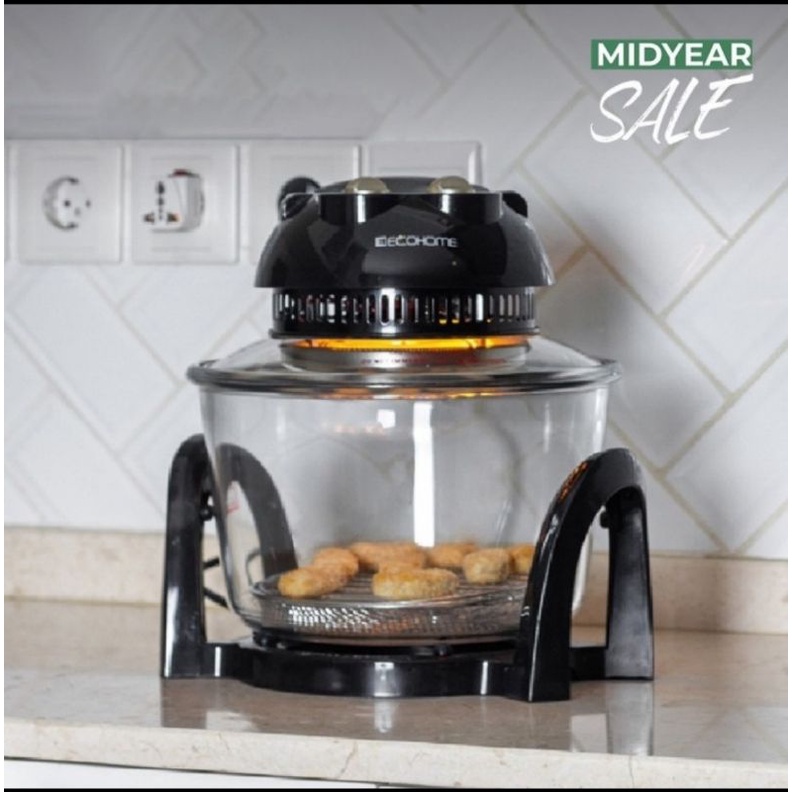 Ecohome Halogen Air Fryer oven 8 in 1 Eho 777