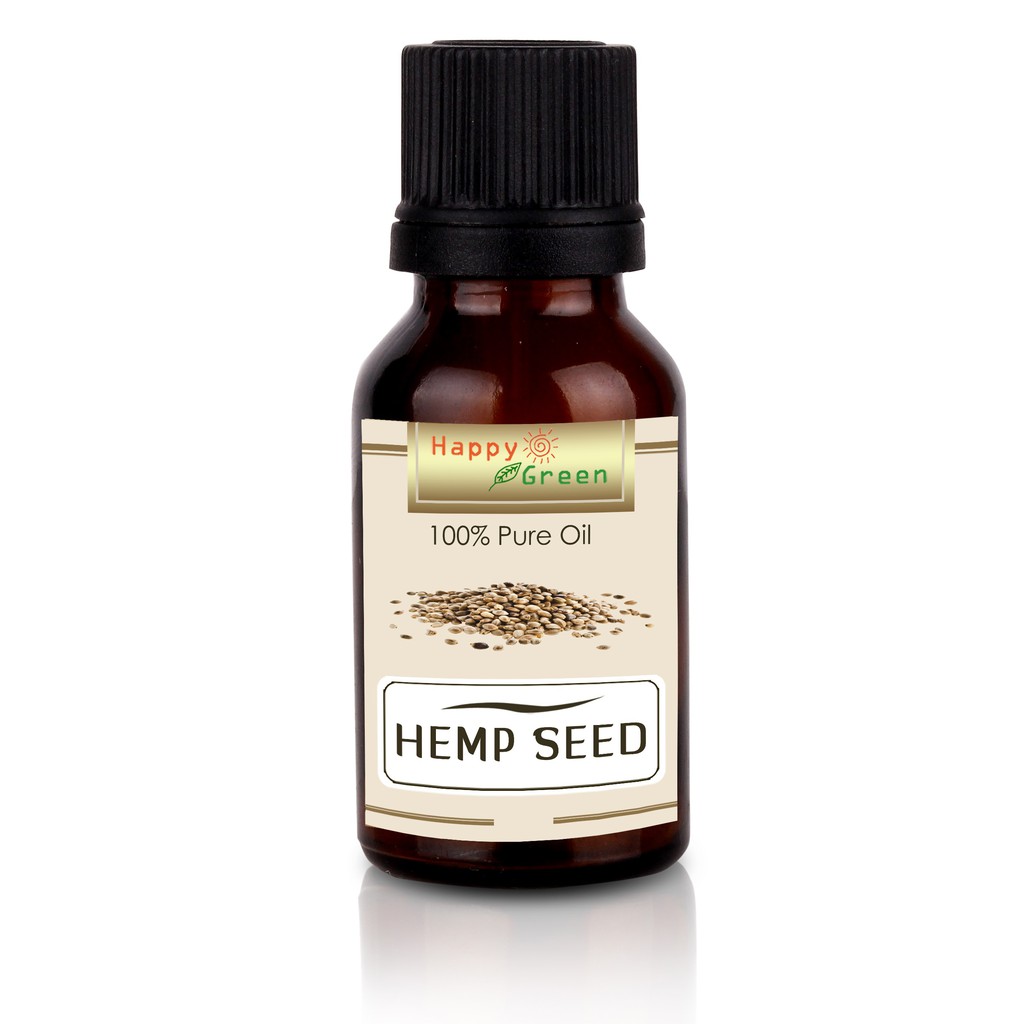 Happy Green Hemp Seed Oil  - Minyak Biji Fumayin