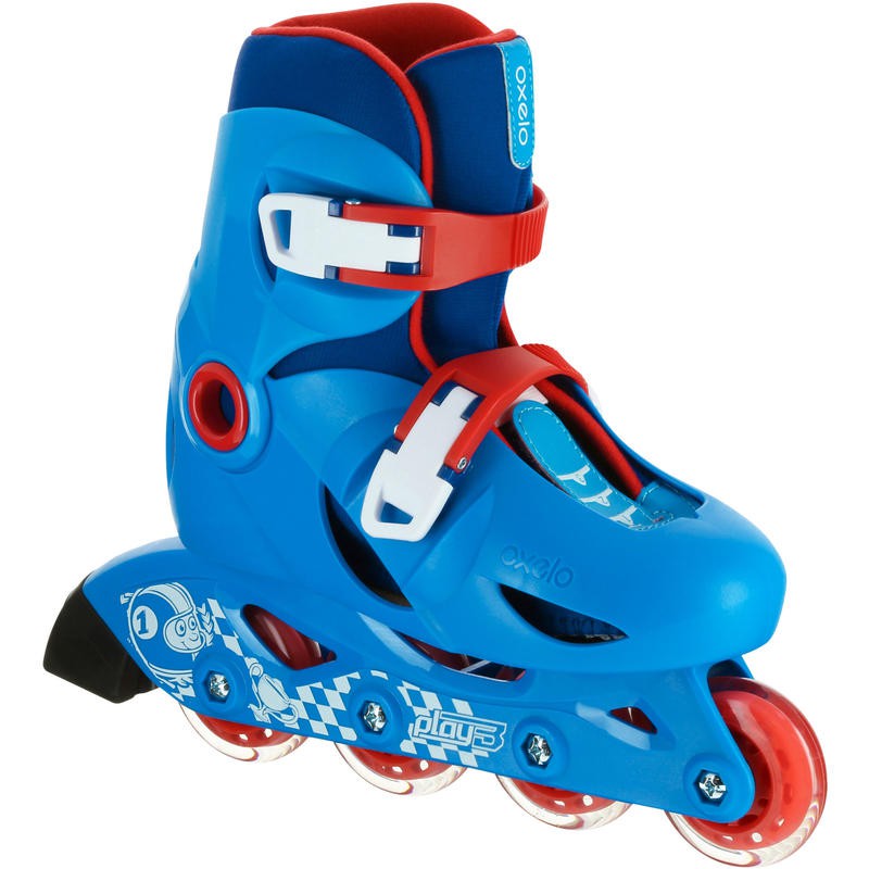 OXELO Play 3 Kids Skates Sepatu Roda Anak