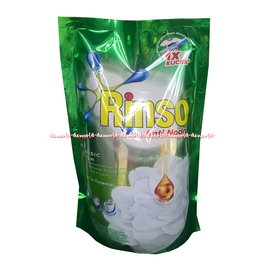 RINSO LIQUID 750ml CLASSIC FRESH