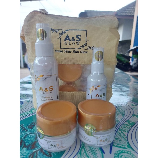 A&S Glow Paket Premium BPOM
