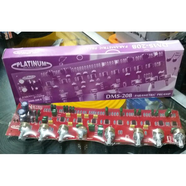 Kit Pre Amplifier. Tone control PARAMETRIC stereo DMS-208