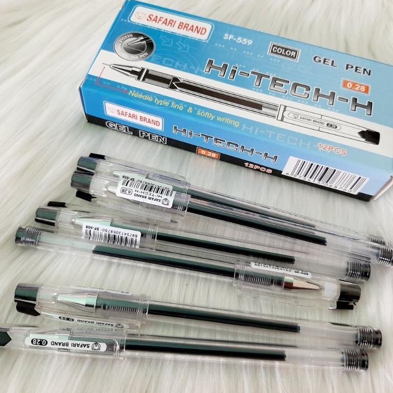 

SIAP KIRIM Bulpen Hitech-H Safari Pen Gel Bolpoin (1pak = 12pcs) ★ 870