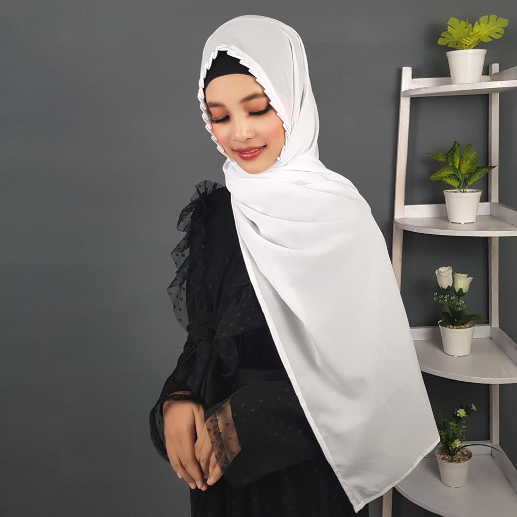 175cmx75cm Hijab Pashmina  Lipit