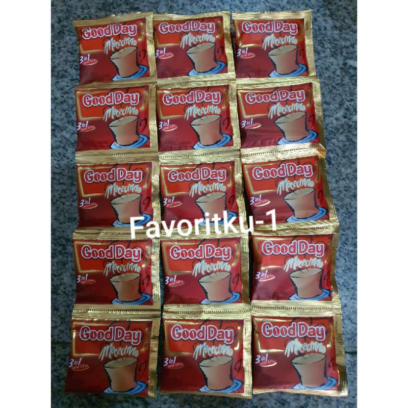 

GOOD DAY Moccacino 20 gr.1 Renteng Isi 10 Sachet