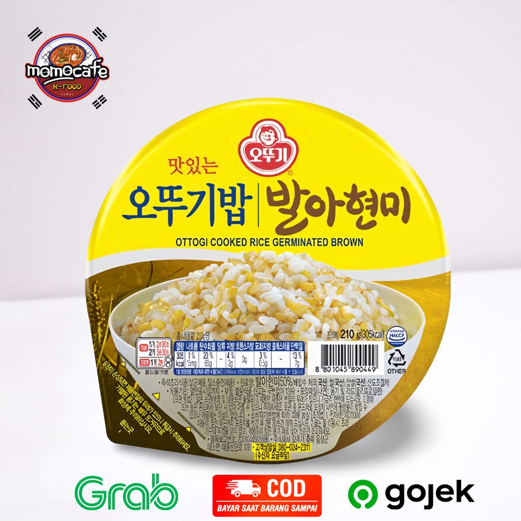 

Ottogi Cooked Brown Rice - Nasi Instant Brown Rice Made In Korea
