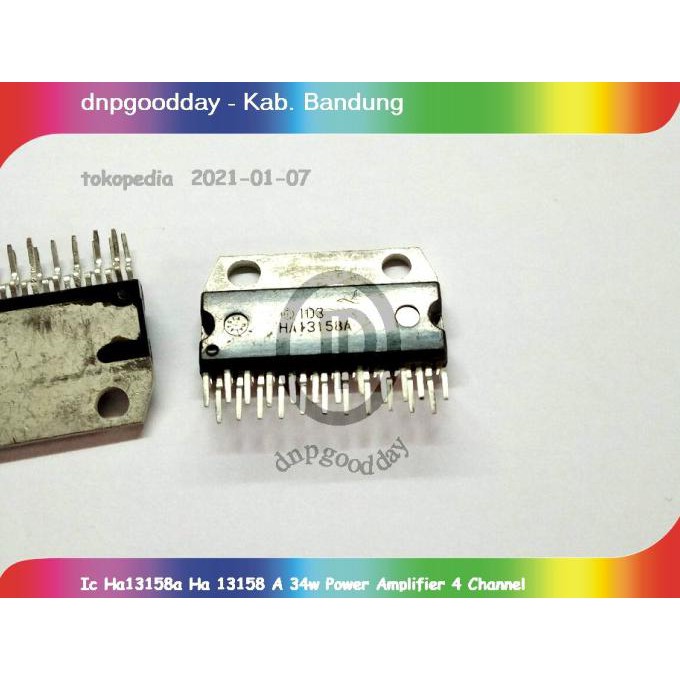 Ic Ha13158A Ha 13158 A 34W Power Amplifier 4 Channel Dnpgood11 Diminati Banget