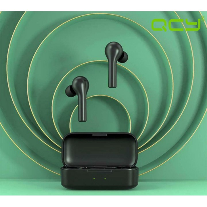 814 QCY T5 Pro Bluetooth 5.0 TWS Gaming Earphone Wireless Charging