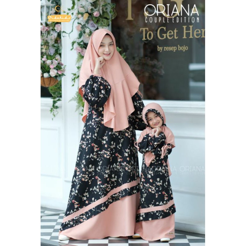 Set Gamis Couple kids,jun,teen & mom Oriana series by Oidokids