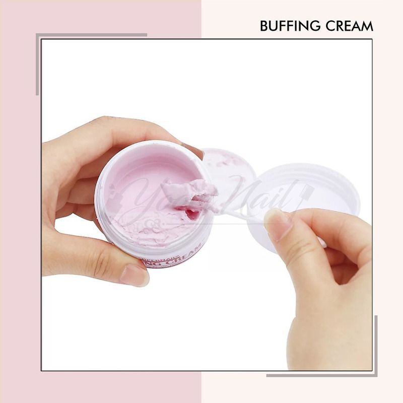 Buffing cream pengilap kuku cream buffer manicure pedicure menipedi nail