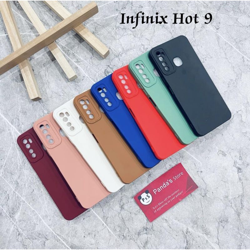 Softcase Pro Camera Infinix Hot 9 Candy Case Full Color 3D Silikon TPU