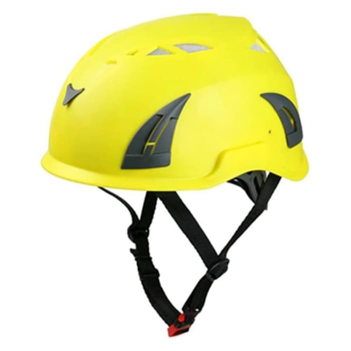 Helm Safety Climbing warna kuning merk Climb Ranger
