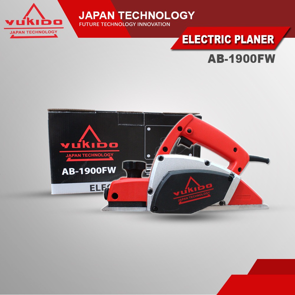 YUKIDO AB-1900-FW Electric Planner Mesin Serut Kayu Mesin Serut Tangan Electric