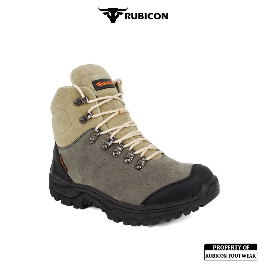 RUBICON VOLCANO HIGH SEPATU BOOTS SAFETY TRACKING GUNUNG KERJA LAPANGAN PRIA UJUNG BESI PREMIUM