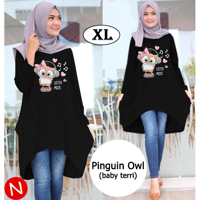 Pinguin Owl - Central Grosir Fashion (CGF) - Ukuran XL-XXL - Matt Baby Terri