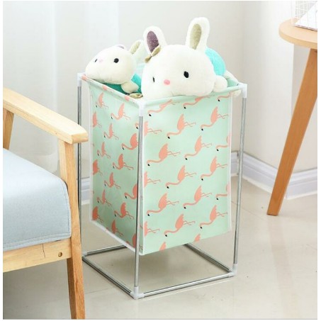 Laundry Bag Stand Multifungsi / Keranjang Baju Kotor Serbaguna A70