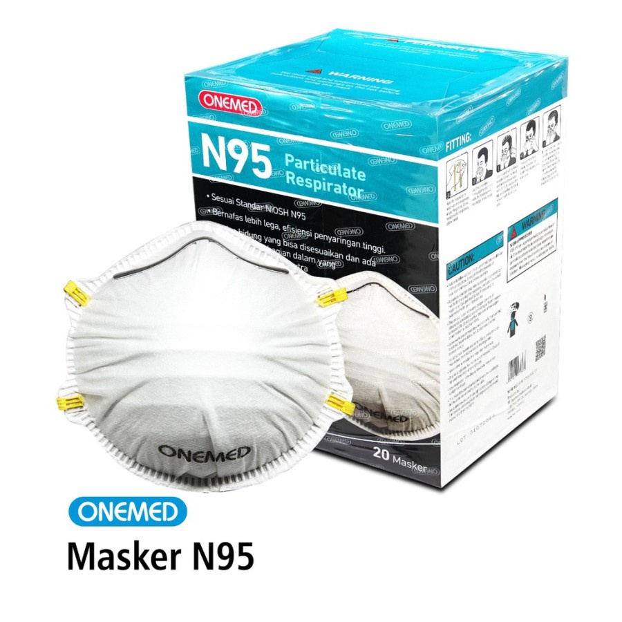 Masker N95 OneMed box 20 pcs