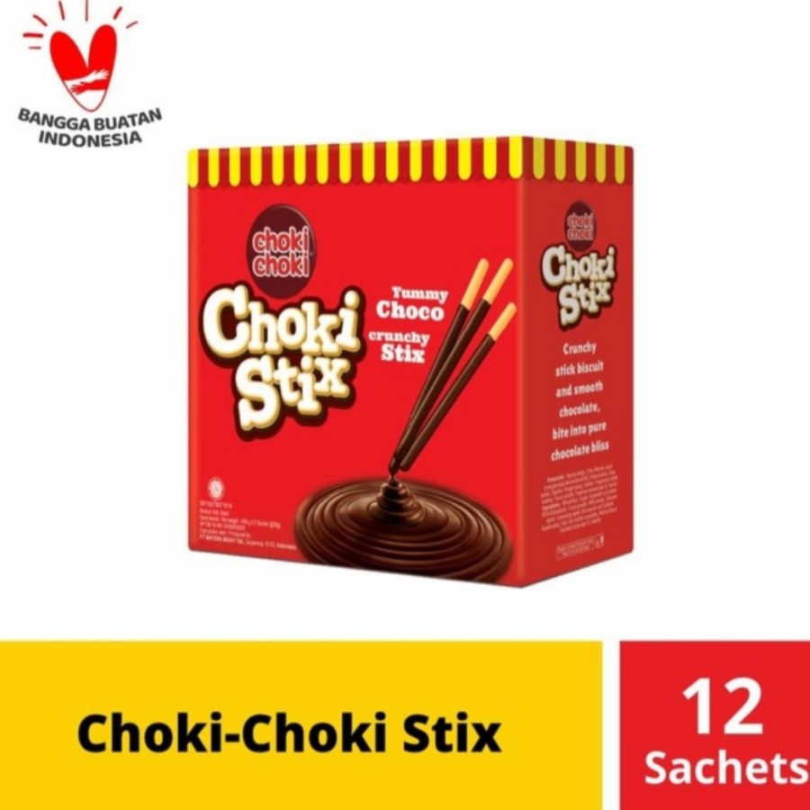 

choki stick coklat 1box isi 12sct @27gr