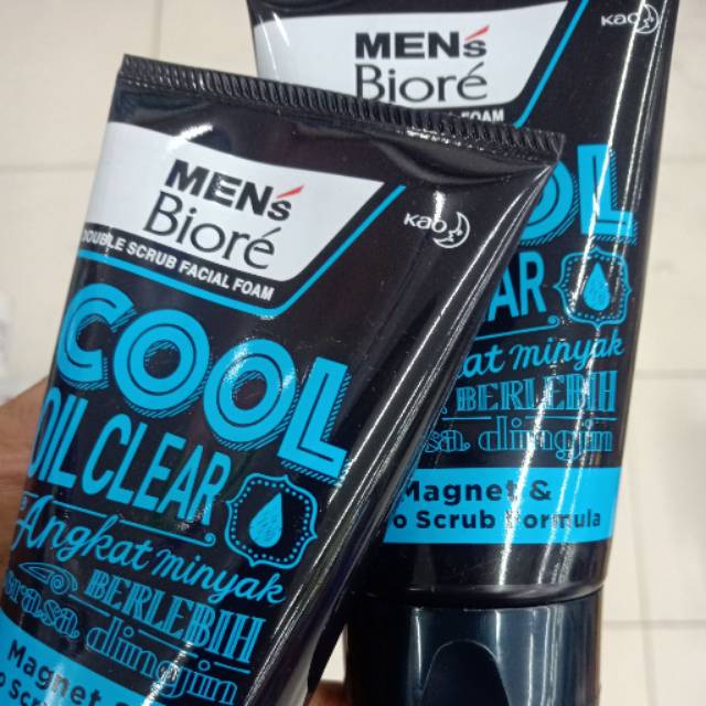 Men's Biore cool oil clear