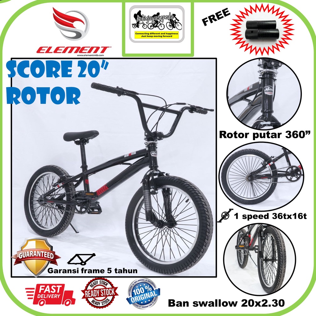 Sepeda BMX 20 Inch ELEMENT SCORE ROTOR Freestyle