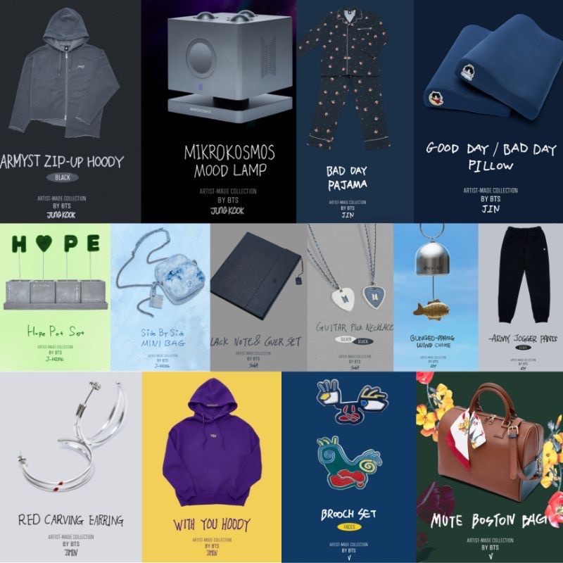 (OPEN PO) Artist Made Me Collection BTS
