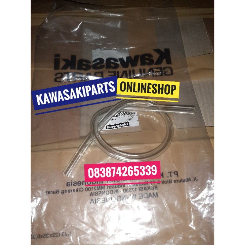 selang bening tabung minyak rem BREMBO bahan lentur ori kawasaki