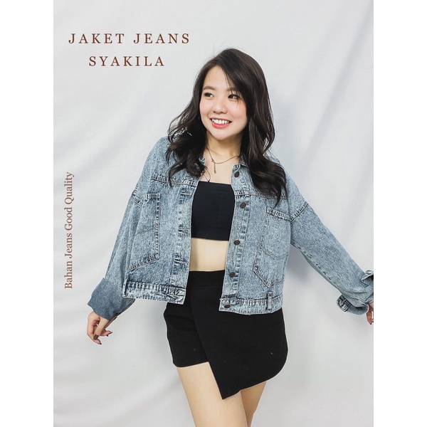 Jaket Jeans Syakila Jaket Jeans Import Good Quality Women Jeans Jaket Fashion Import