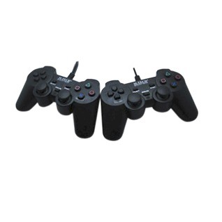 USB DOUBLE STICK JOYPAD GAME PAD GETAR CONTROLLER GAME PC