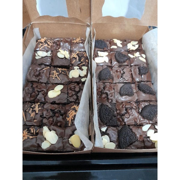 

brownies fudgy brownies panggang