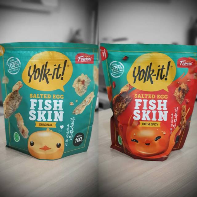 Salted Egg Fish Skin Yolk-It