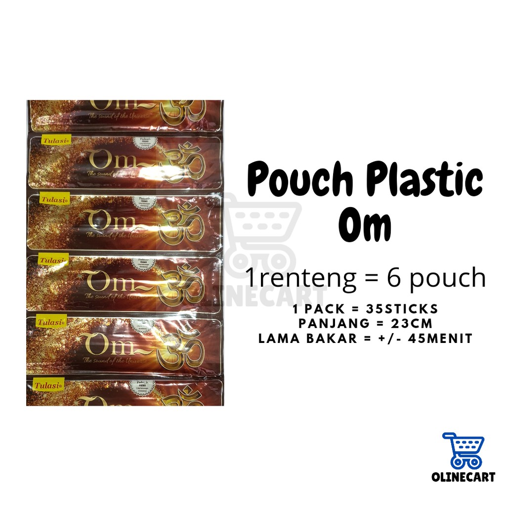 Hio Dupa Pouch Plastik Renteng Om by Tulasi