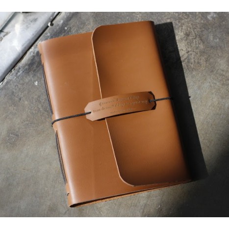 

Trick O Thread : Dark Leather Journal Coklat