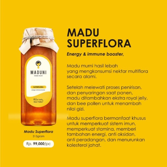 

Madu superflora