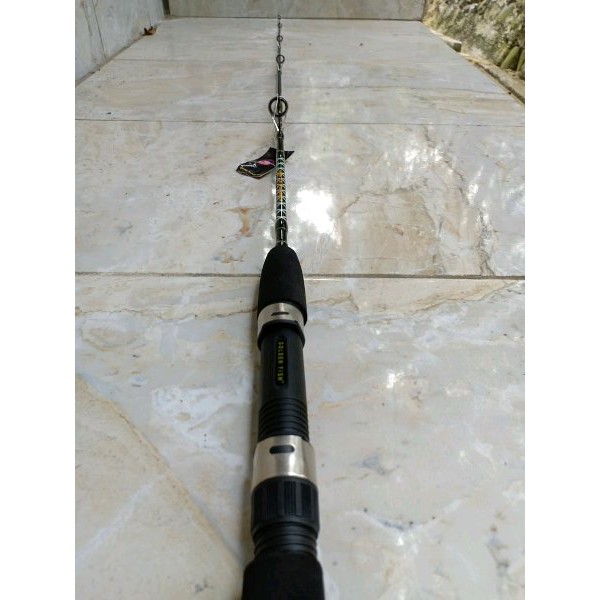 PROMO AMW joran goldenfish 135cm fiber solid kecil2 cabe rawit