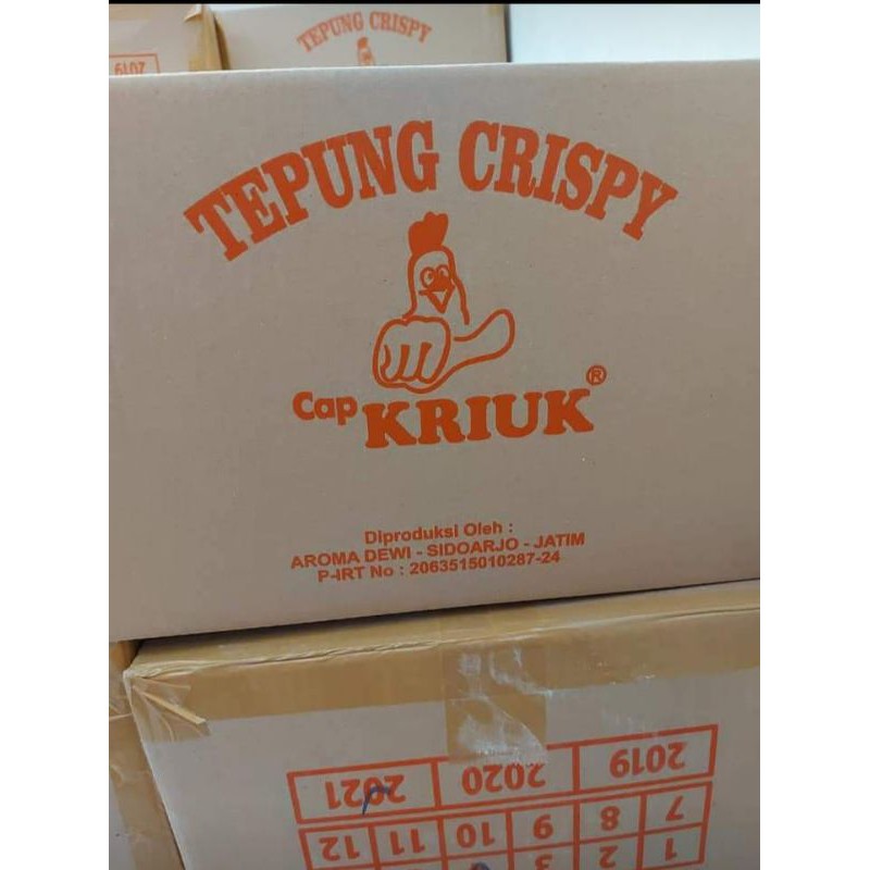 

TEPUNG CRISPY CAP KRIUK 150 GR ASLI 1 BALL (10pcs)