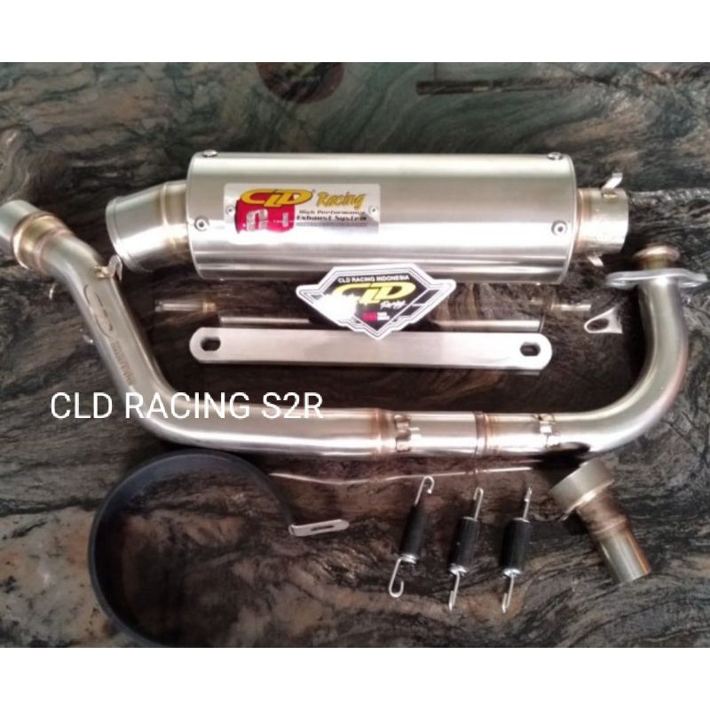 KNALPOT CLD RACING VARIO 125,VARIO 150 OLD/ NEW TYPE C1 BULAT