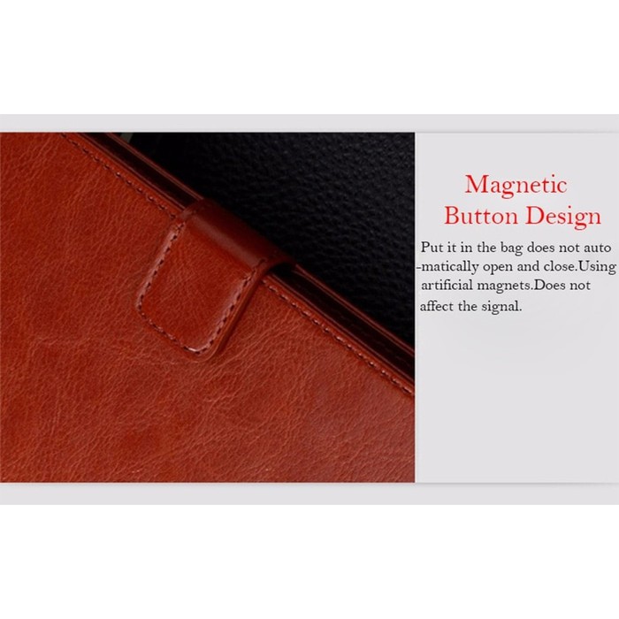 FLIP COVER WALLET DOMPET CASING CASE LENOVO A7700 A 7700