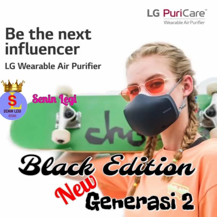 Lg Masker Puricare Gen 2 Hitam Black Edition Ap551Abfa / Ap551