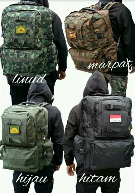 Tas Ransel Besar Brimob#Tas punggung TNI#TAS ARMY PRIA#TAS MURAH BERKUALITAS