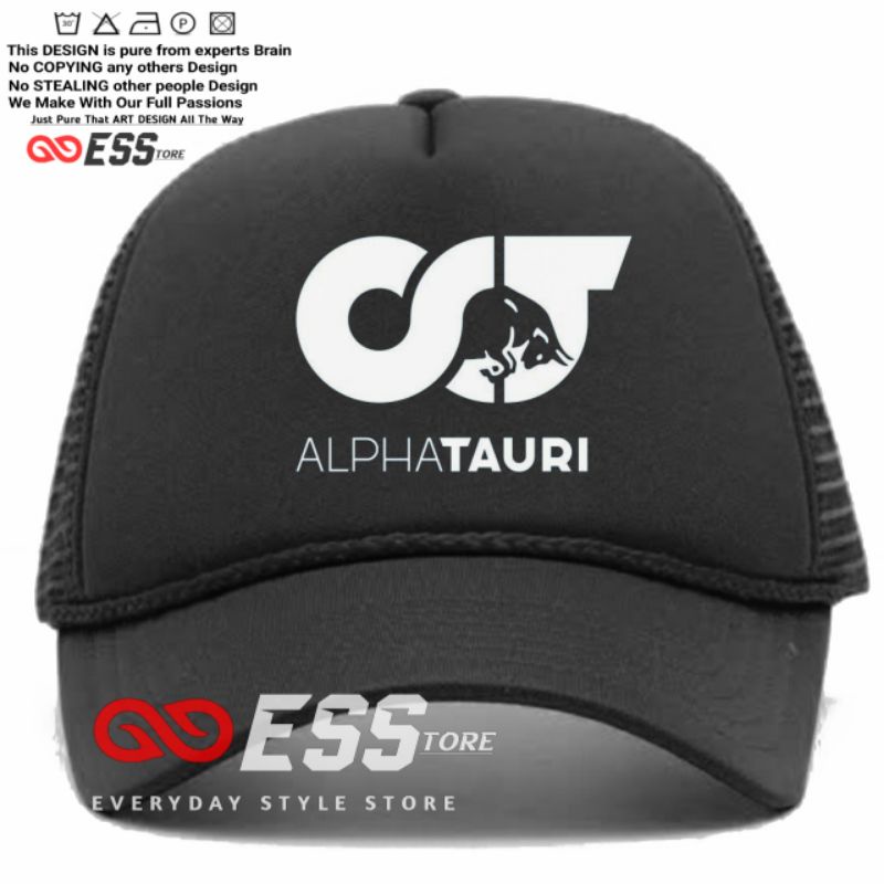 Topi Alphatauri Trucker Jaring - Topi Alpha Tauri Formula One